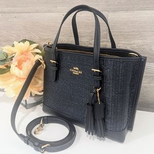 Coach Mollie Tote 25 In Straw